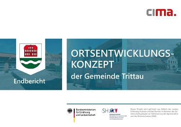 Titelblatt des Abschlussberichts zum Ortsentwicklungskonzept der Gemeinde Trittau&nbsp;&copy;&nbsp;Amt Trittau