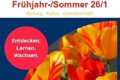 Das neue Programm der Volkshochschule Trittau ist da! Das neue Programm der Volkshochschule Trittau ist da!