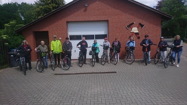 Teilnehmer Fahrradour 22.05.2022